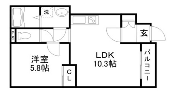 Ｇｒｅｅｎ Ｈｉｌｌ　（グリーンヒル）の物件間取画像